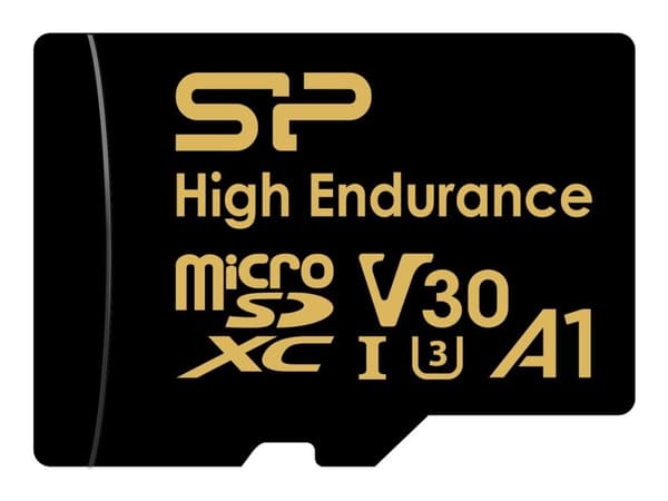 Minneskort SILICON POWER Micro SDXC HIGH ENDURANCE 128GB V30 + adapter