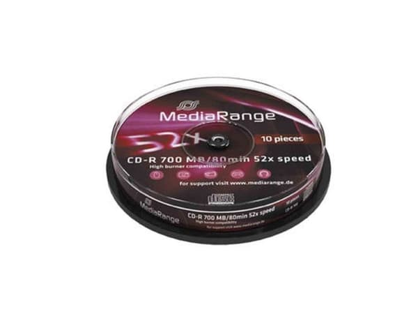 MediaRange - 10 x CD-R - 700 MB
