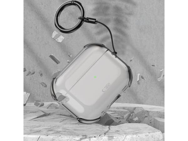 Tech-Protect Bounce-skal för AirPods Pro 3 - transparent