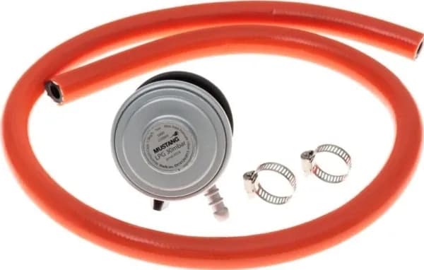 Mustang lavtrykksregulator og slange