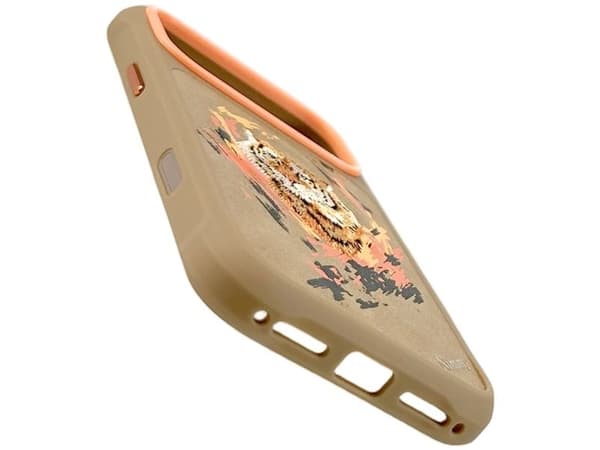 Nimmy Tiger MagSafe case for iPhone 17 Pro - light brown