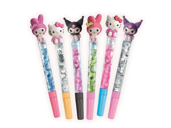 Clementoni Create Your Pens Hello Kit+Kuromi - Display (Cdu 24 Pcs)