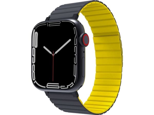 JCPal FlexForm rem til Apple Watch Gray/Yellow (38/40/41 mm)