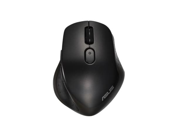 ASUS MW203, Oikeakätinen, Optinen, RF Wireless + Bluetooth, 2400 DPI, Musta