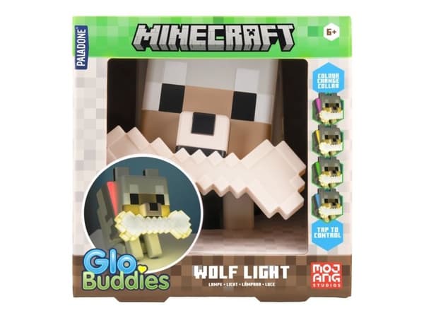 Paladone Minecraft Wolf GloBuddies - Dekorasjonslampe