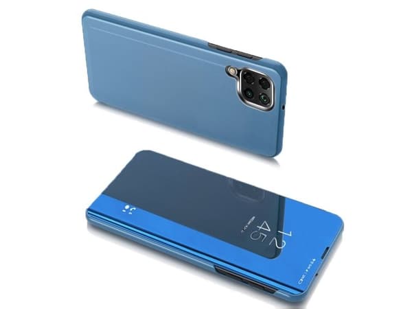 Clear View Case flipdeksel Samsung Galaxy A22 4G blå