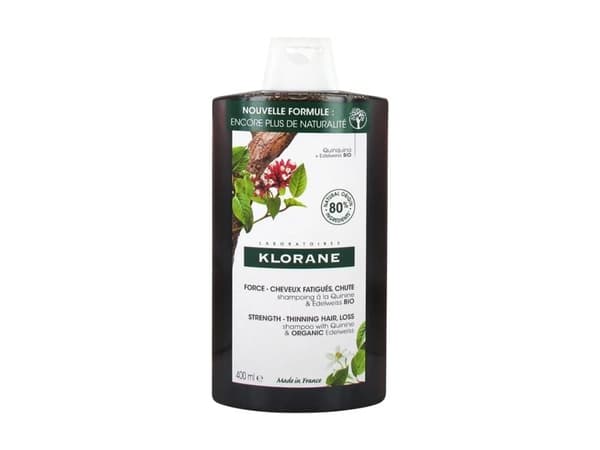 Klorane - Luomu Kiniini &amp; Edelweiss - 400 ml