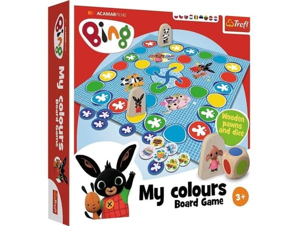 TREFL spel „Bing: mina färger“