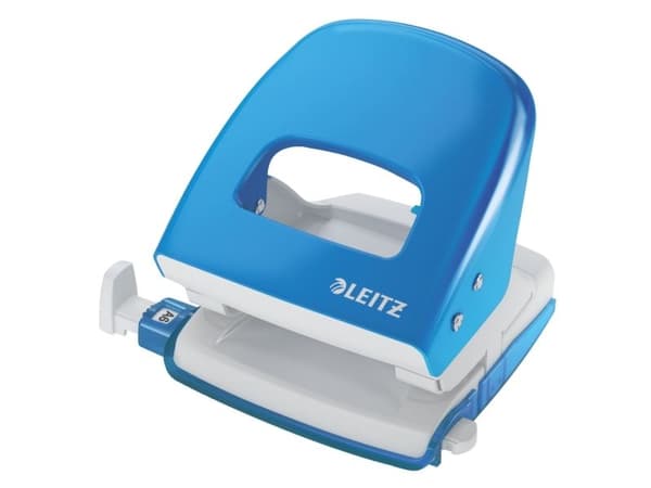 Hullemaskin Leitz 5008 NeXXt, 2-hulls 30 ark Lyseblå