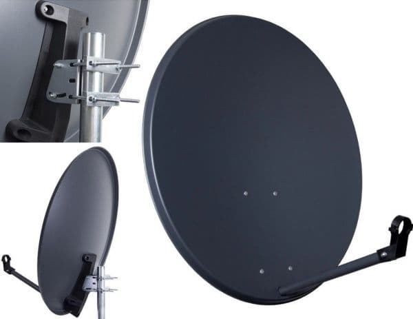CORAB parabolantenn 80cm grafit ASC-800M-C