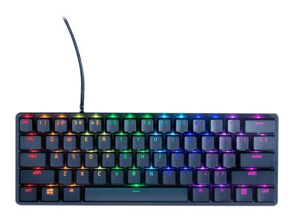 Razer Huntsman Mini, Mini, USB, QWERTY, Valkoinen