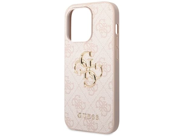 GUESS , Mobilskal, Apple, Apple iPhone 15 Pro, 15,5 cm (6.1"), Rosa