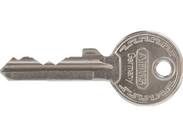 ABUS 05584, Diskus, Nøkkellås, Bruk bare én nøkkel, Garage, Port, Rustfritt stål, 6 cm