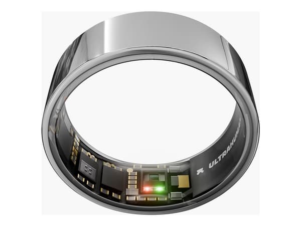 Ultrahuman Ring Air - 12 - smart ring - Bluetooth - 2.4 g  - Space Silver