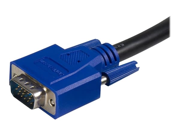 STARTECH.COM SVUSB2N1 6 6 Ft. USB+VGA 2-in-1 KVM Switch Cable