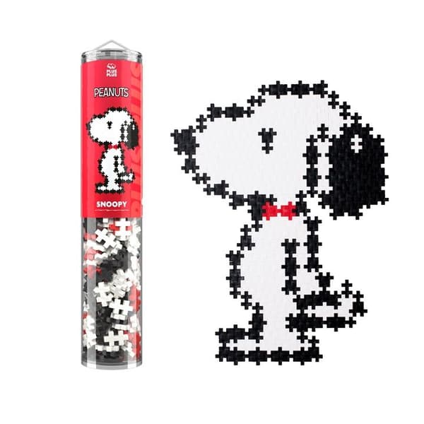Plus-Plus Snoopy / 275 pcs Tube