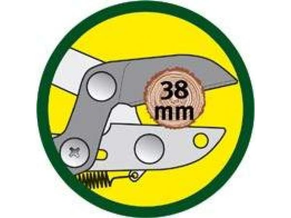 WOLF-Garten RC-M, 3,8 cm, Rød