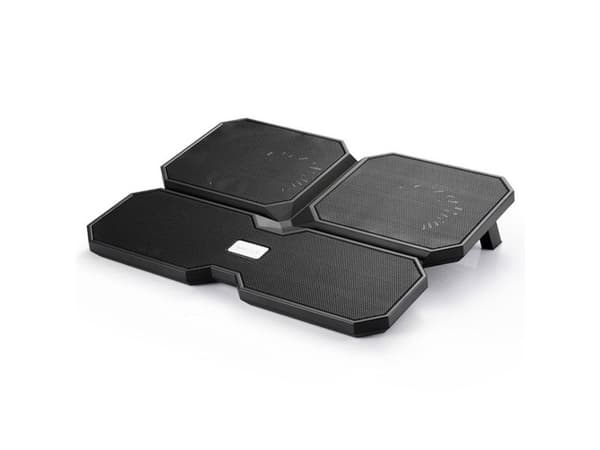 Deepcool Multi Core X6 - Fläkt till bärbar dator/notebook - 15.6" - 100 mm/140 mm - svart