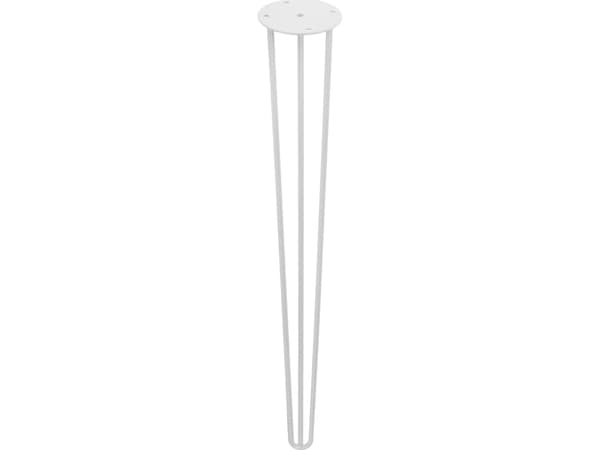 STEEL ANGLE LEG 8x700 mm BLANCO