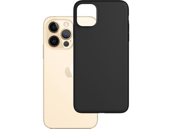 3MK Matt Case, Rund (shell case), Apple, iPhone 13 Pro Max, 15,5 cm (6.1"), Svart