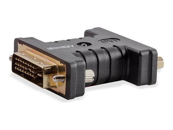 Lindy DVI EDID Emulator - EDID leser/skriver - DVI - svart