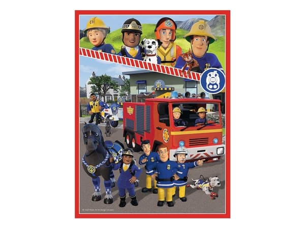 Trefl Fireman Sam, 48 styck, Yrken, 3 År