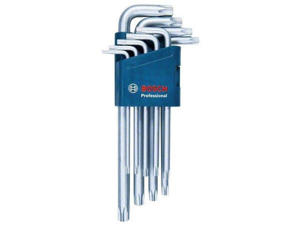Bosch Nyckeluppsättning TORX 9 stycken