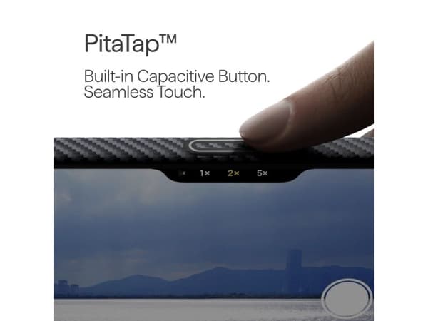 PITAKA Ultra-Slim MagSafe kotelo iPhone 17 Pro musta harmaa