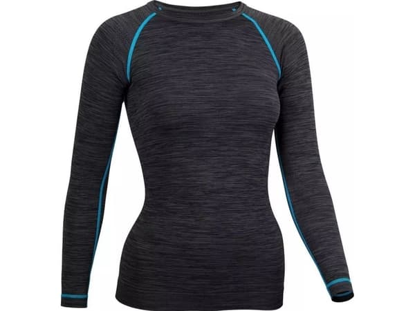 Lämpö T-paita AVENTO 0771 40 Musta/Aqua