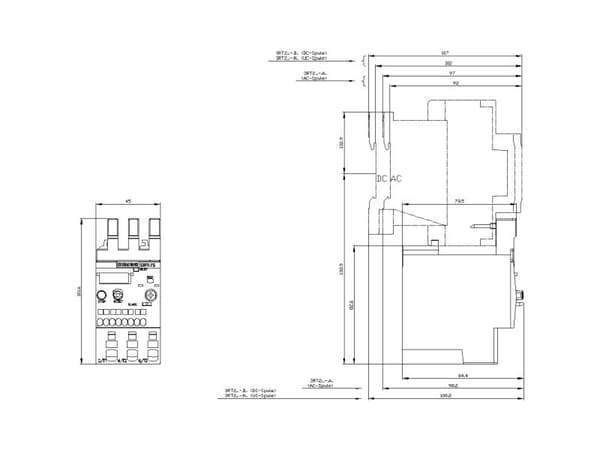 Termiskt relä 11-16A 3RU2126-4AC0
