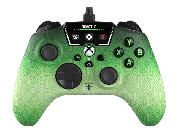Turtle Beach React-R - Spelkontroll - kabelansluten - pixel - för Microsoft Xbox Series X, Microsoft Xbox Series S, Microsoft Xbox One, PC