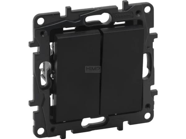 Legrand Switch 2Kl Musta