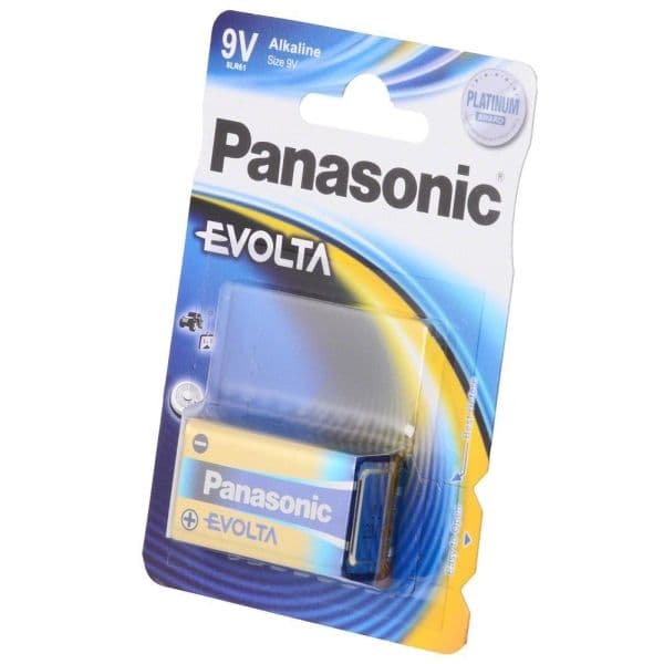 Panasonic Evolta 6LR61EGE - Batteri 9V - Alkalisk
