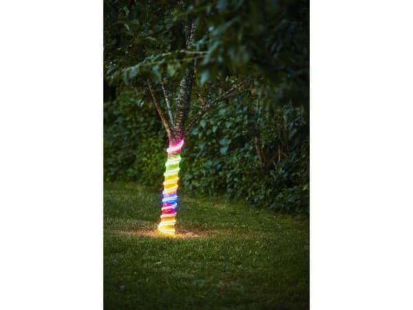 EGLO FLATNEONLED ULKOKÄYTTÖÖN RAIDAT 3M MONIVÄRINEN