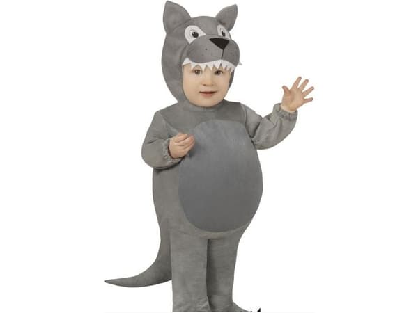 Lille ulv baby kostume