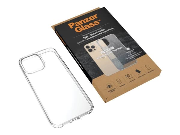 PanzerGlass ® HardCase iPhone 13 Pro Max | Clear, Suojus, Apple, Apple - iPhone 13 Pro Max, Läpinäkyvä