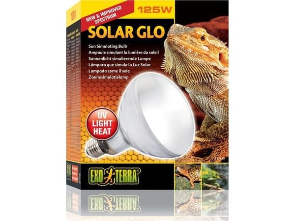 Hagen EXOTERRA solcellelampe Solar Glo 125W