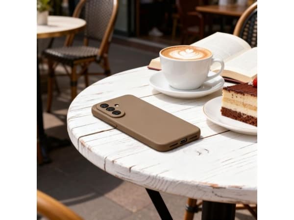 Tech-Protect Icon-etuiet til Samsung Galaxy A37 5G - brun