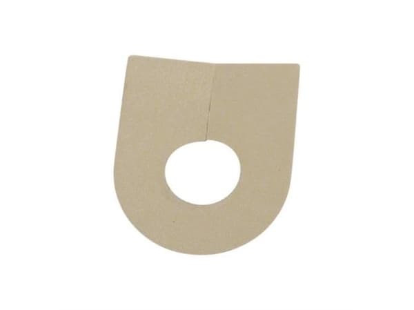 Gabotherm rosett grå 12 mm självhäftande