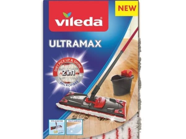 Vileda UltraMax mikrofibermoppklädsel 2-i-1-påfyllning