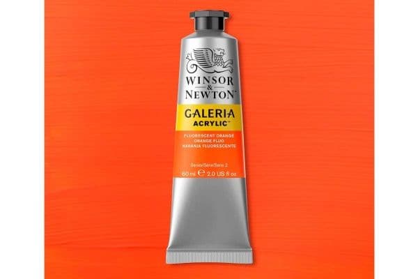 Galeria Acrylic 60ml fluorescent orange