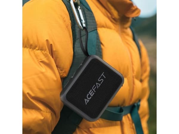 Acefast K4 Go Bluetooth 5.4 mini trådløs høyttaler svart