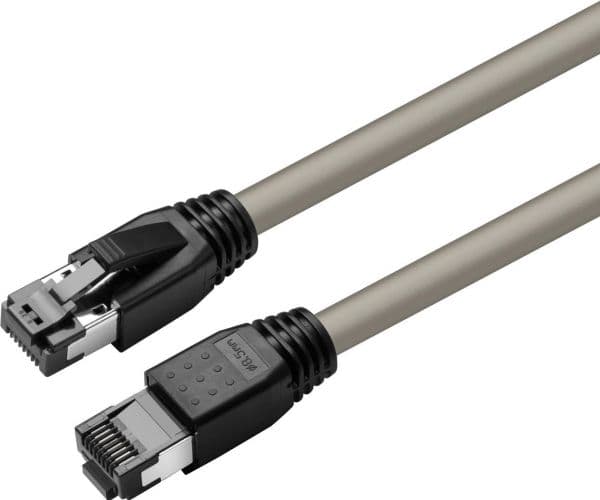 MicroConnect CAT8.1 S/FTP 3 m grå LSZH