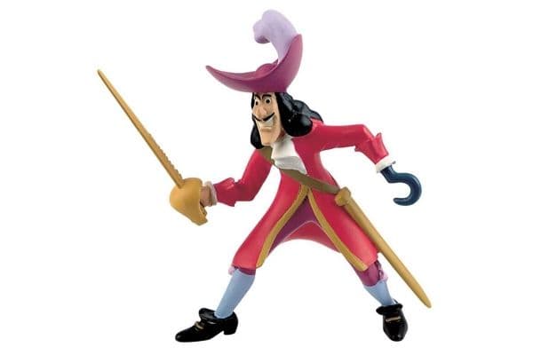 Bullyland Disney "Peter Pan" hahmo - Kapteeni Koukku (12651)