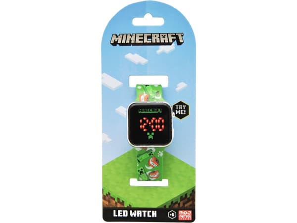 Euroswan digitalt barnklocka Minecraft LED