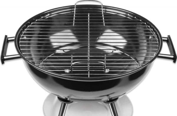 Fieldmann FZG 1009, Grill, Kull (drivstoff), Egg, Grid, Sort, Rustfritt stål, Rund