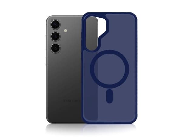 3mk Smoke MagCase til Samsung Galaxy S24 - blått/transparent