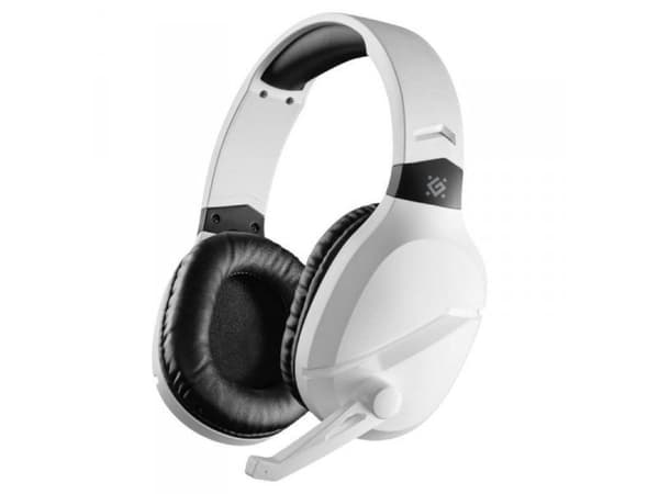 Defender trådløse hodetelefoner med mikrofon PHANTOM PRO 7.1 hvit Bluetooth + RF 2.4GHz + GRA