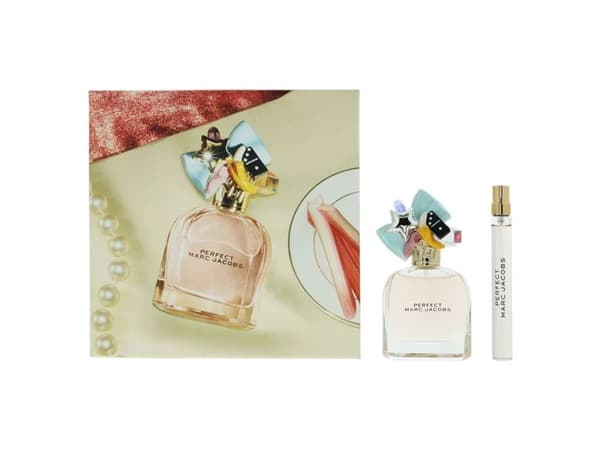 Marc Jacobs Perfect, Eau de Parfum, for kvinner 50 ml + Perfect, Eau de Parfum, for kvinner 10 ml