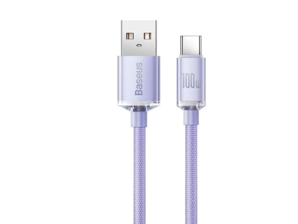 Baseus USB-A - USB-C kaapeli 2 m violetti (baseus_20220224125845)
